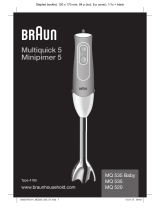 Braun MQ520 Le manuel du propriétaire