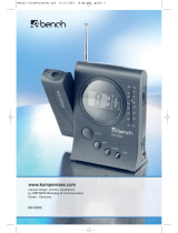 E-bench EBENCH KH 2204 RADIO-REVEIL A PROJECTION Le manuel du propriétaire