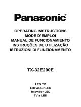 Panasonic TX32E200E Le manuel du propriétaire