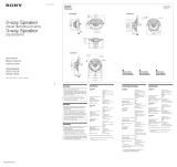Sony XS-GT6937A Le manuel du propriétaire