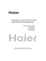 Haier LTF32R3A Le manuel du propriétaire