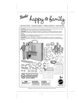 Mattel Happy Family Grandma's Kitchen Giftset Mode d'emploi