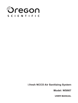 Oregon Scientific WS907 Le manuel du propriétaire