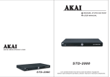 Akai STD 1990 Le manuel du propriétaire