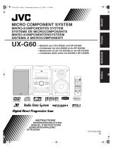 JVC SP-UXG60 Le manuel du propriétaire