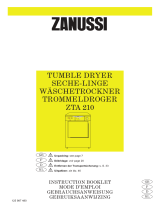Zanussi ZTA 210 Le manuel du propriétaire