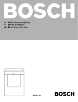 Bosch WTA3500/06 Le manuel du propriétaire