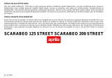 APRILIA SCARABEO STREET 125 STREET Le manuel du propriétaire