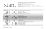 Xtant A1540A Le manuel du propriétaire