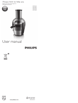 Philips HR1864 Le manuel du propriétaire