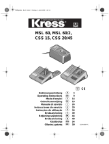 Kress MSL 60/2 Le manuel du propriétaire