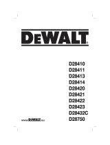 DeWalt D28423 T 2 Le manuel du propriétaire