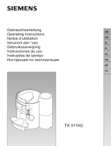 Siemens TK 911 N2 FR Le manuel du propriétaire