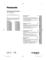 Panasonic CS-FZ50WKE Klimagerät Le manuel du propriétaire
