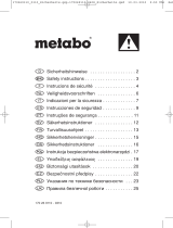 Metabo SR180 Le manuel du propriétaire