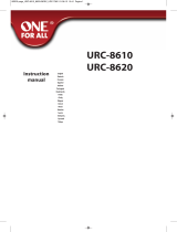 One For All URC-8620 Le manuel du propriétaire