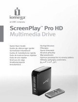 Iomega ScreenPlay Pro HD Multimedia Drive Le manuel du propriétaire