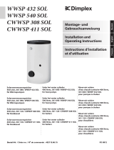 Dimplex CWWSP 308 SOL Le manuel du propriétaire