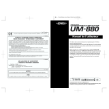 Edirol UM-880 Le manuel du propriétaire