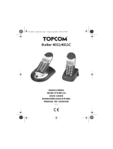 Topcom butler 4011 deluxe triple Le manuel du propriétaire