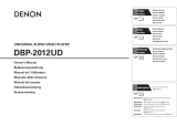Denon DBP-2012 Le manuel du propriétaire