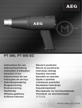 AEG PT 600 EC Le manuel du propriétaire