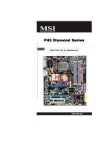 MSI P45 DIAMOND Le manuel du propriétaire