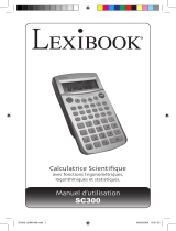 Lexibook SC300 Le manuel du propriétaire