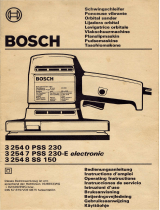 Bosch 32540 PSS 230 Le manuel du propriétaire