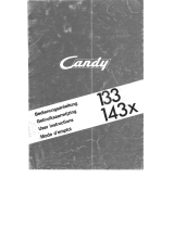 Candy 143X Le manuel du propriétaire