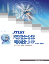 MSI MS-7623 785GMA-E45 Le manuel du propriétaire