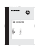 Hoover TVX33 Le manuel du propriétaire