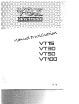 Vox VT100 Le manuel du propriétaire