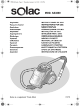 Solac AS3260 Multicyclonic Le manuel du propriétaire