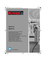 Kress 420 ST E Le manuel du propriétaire