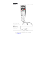 Vivanco UNIVERSAL CONTROLLER UR 100 LCD Le manuel du propriétaire