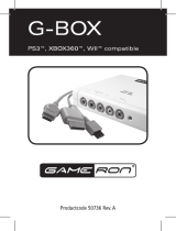 GAMERON G-BOX Le manuel du propriétaire