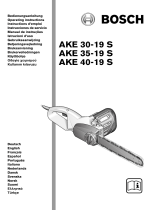 Bosch AKE 35-19S Le manuel du propriétaire