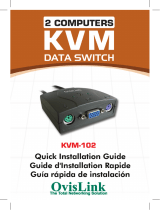OvisLink KVM-102 Le manuel du propriétaire