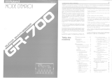Roland GR-700 Le manuel du propriétaire