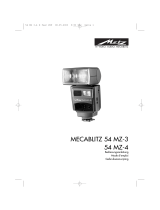 Metz Mecablitz 54 MZ-3 Le manuel du propriétaire