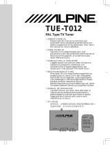 Alpine TUE-T012 Le manuel du propriétaire
