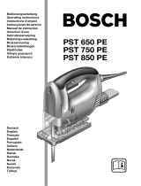 Bosch PST 750 PE Le manuel du propriétaire