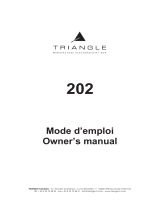 Triangle SEXTAN 202 Le manuel du propriétaire