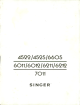 SINGER 4525 Le manuel du propriétaire