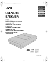 JVC CU-VD40ER Le manuel du propriétaire