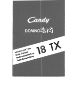Candy 18 TX Le manuel du propriétaire
