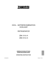 Zanussi ZBA 6154 A Le manuel du propriétaire