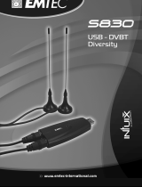 Emtec TUNER TNT DIVERSITY USB S830 Le manuel du propriétaire