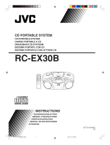JVC RCEX30B Le manuel du propriétaire
